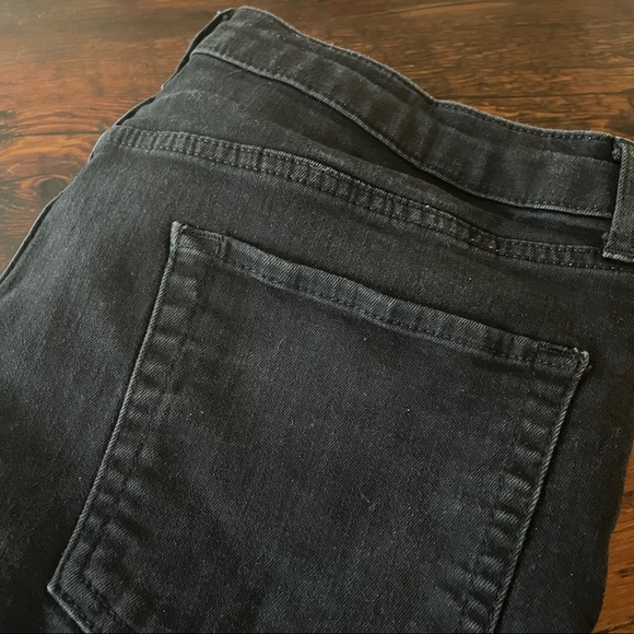 Topman Men's Black Jeans Distressed Size 36 - Picture 5 of 12